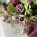 Beveled Crystal and Silver Ice Bucket