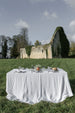 300 x 300cm Mont Blanc Linen Tablecloth