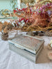 Antique Silver-Plated Box with Figural Scene