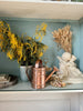 Ribbed Copper Watering Can with Showering Head