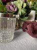 Beveled Crystal and Silver Ice Bucket