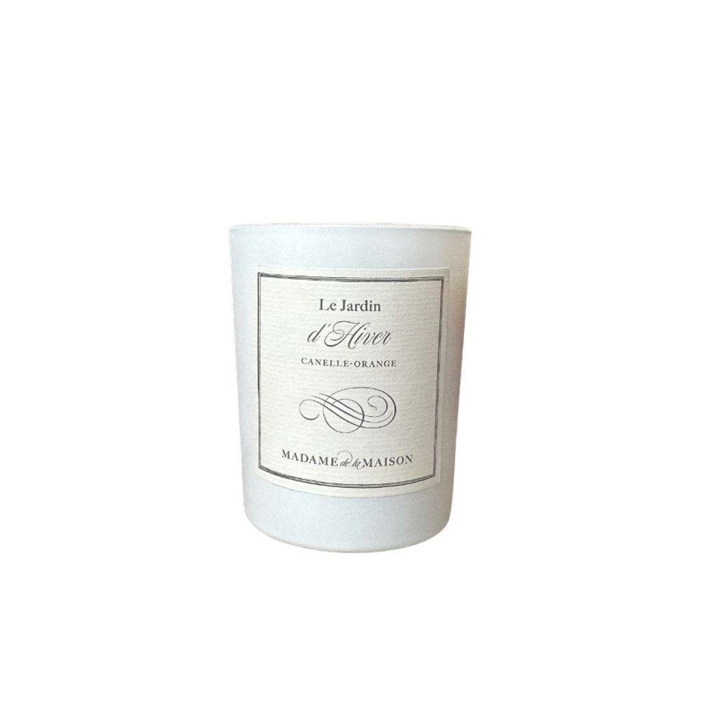 Le Jardin d'Hiver: Cinnamon-Orange Candle