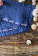 “La vie en rose” Embroidered Cocktail Napkins