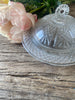 Molded Crystal Serving Dish with Cover