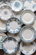 Antique Blue & White Plate Collection for rent | Madame de la Maison