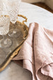 rose linen napkins from Paris | sold on www.madamedelamaison.com