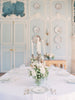 Mont blanc linens from Madame de la Maison | Photo by Molly Carr