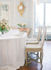 Mont blanc linens from Madame de la Maison | Photo by Molly Carr
