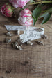 Set of 6 Silver Swan Name Holders