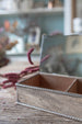 Mirrored Trinket Box with Hinged Lid