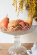 Molded Glass Fruit Stand