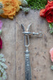 Art Nouveau Carving Clamp with Clover Screw