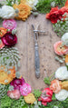 Art Nouveau Carving Clamp with Clover Screw
