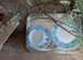 Set of 2 Ceramic English Teacups with Saucers and Dessert Plates