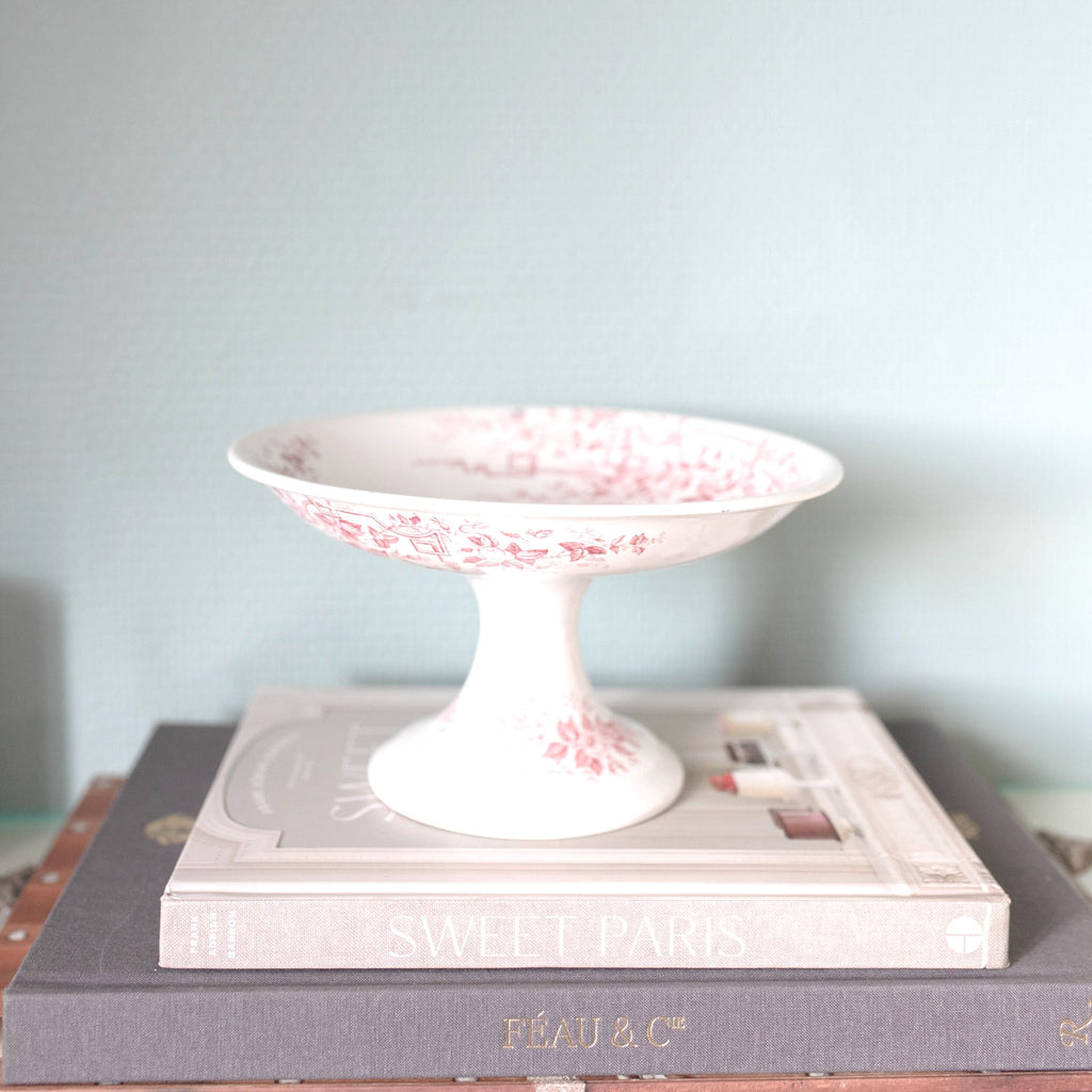 Rose Earthenware Compotier