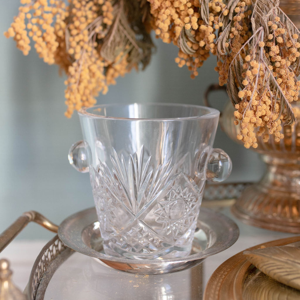 Hand-Cut Crystal Valéry Klein Ice Bucket