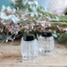 Pair of Glass and Bakelite Salt and Pepper Shakers