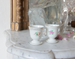 Pair of Floral Coquetiers Empty