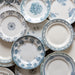 Antique Blue & White Plate Collection for rent | Madame de la Maison