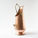 Hammered Copper and Porcelain Dutch Vase