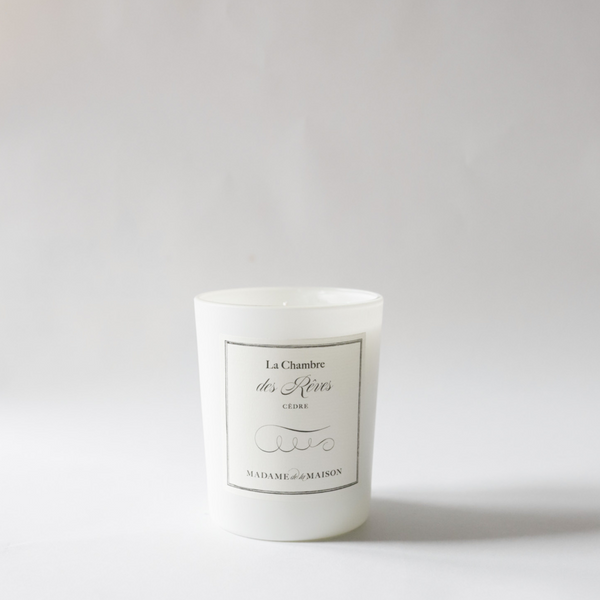 La Chambre des Rêves: Cedar Candle