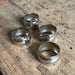 Set of 4 Silver Napkin Rings