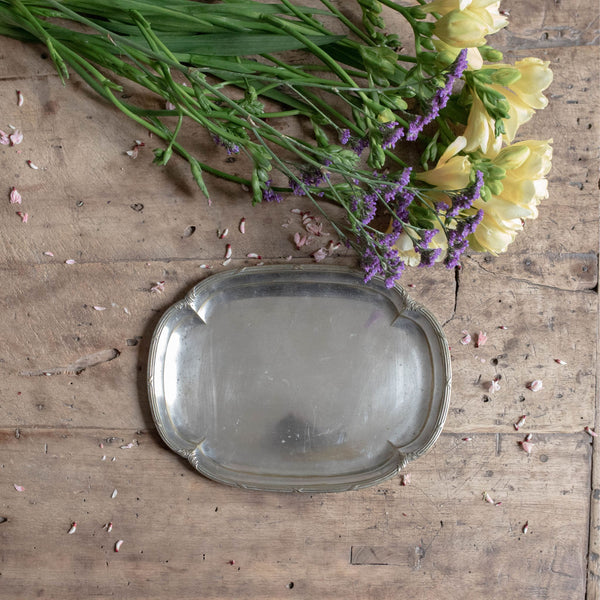 Small Silver Plated Tray