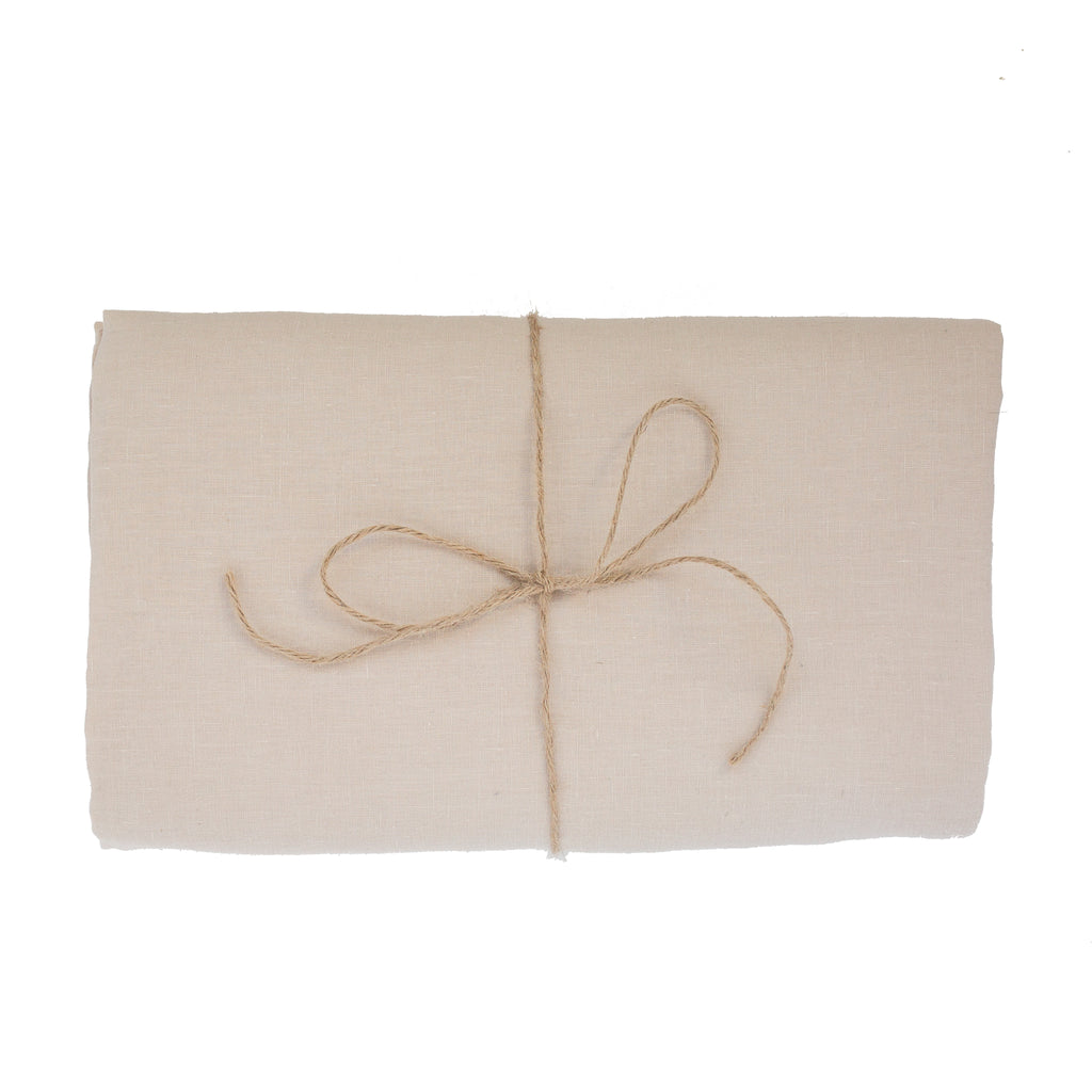 Pre-Loved Sable Linen Tablecloth 170 x 250
