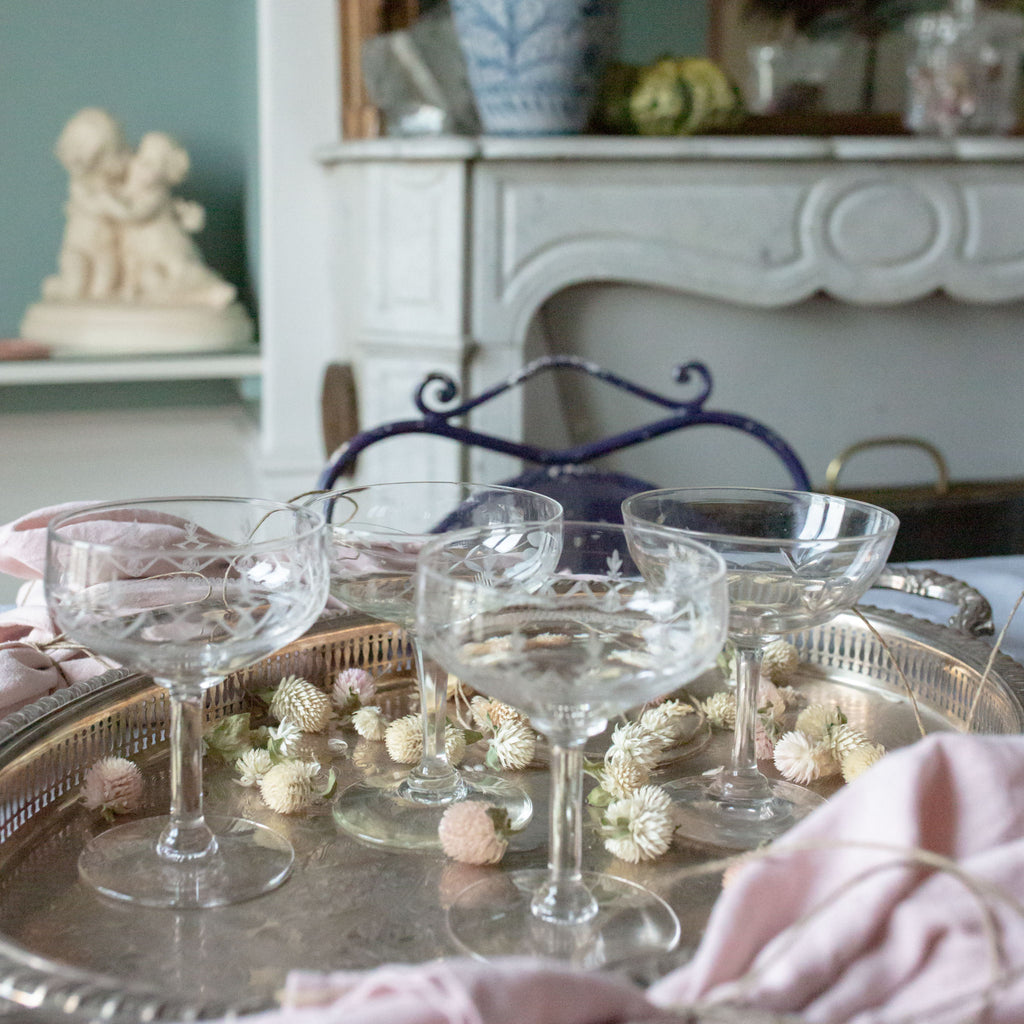 Antique Mix and Match Coupes Sold on Madame de la Maison