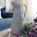 Antique Vintage Zinc Pitcher Flower Vase sold on Madame de la Maison www.madamedelamaison.com