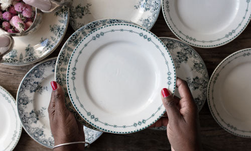 How to Clean and Care for Antiques: Dinnerware and Glassware