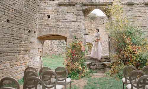 Featured: Autumn Wedding Shoot on Wedding Sparrow