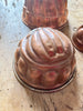 Set of Three Copper Molds