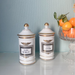 Pair of French Apothecary Jars