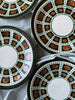 Set of 4 Mid-Century Boch Plates