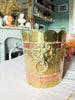 Rare Antique Copper and Brass Bucket