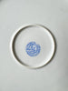 Antique Limoges Porcelain Serving Plate with Greek Key Design