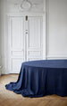 Bleu Minuit Linen Tablecloth