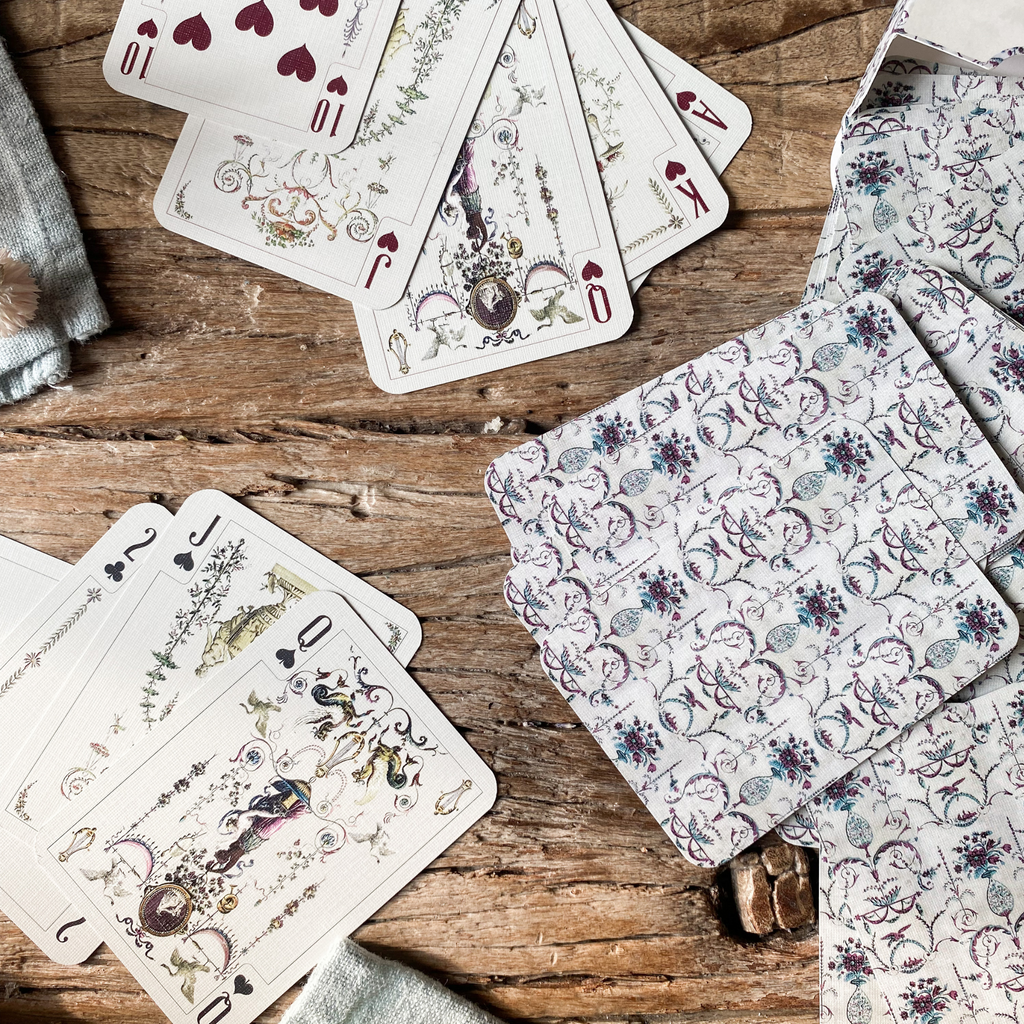 Vintage inspired playing cards