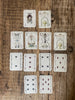 Vintage inspired playing cards