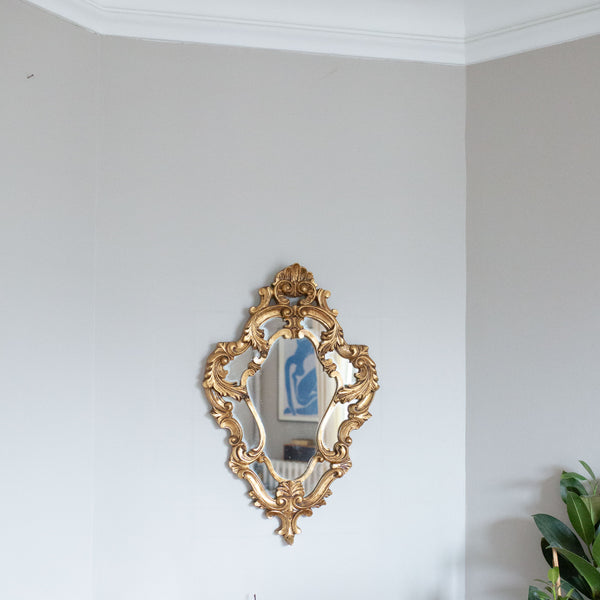 18th Century Antique Rococo Mirror 