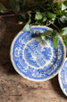 Antique blue and white porcelain Villeroy & Boch dessert starter plates sold on Madame de la Maison www.madamedelamaison.com