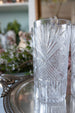 Set of 6 Art Deco Crystal Highball Glasses