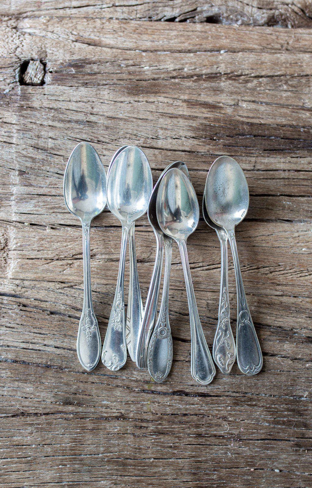 antique spoons from Madame de la Maison