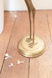 Antique brass Crane Sculpture sold on www.madamedelamaison.com