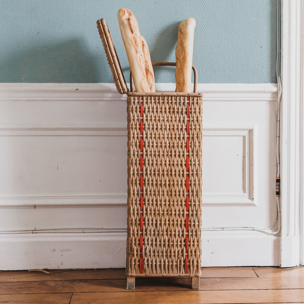 Antique Wicker Bread Basket