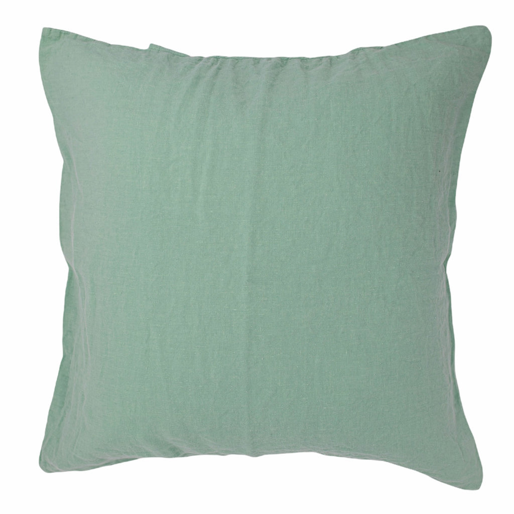 Mint Linen Pillow