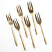 Set of 6 antique Napoleon III dessert forks | sold on www.madamedelamaison.com