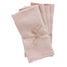 Rose linen napkins from Madame de la Maison